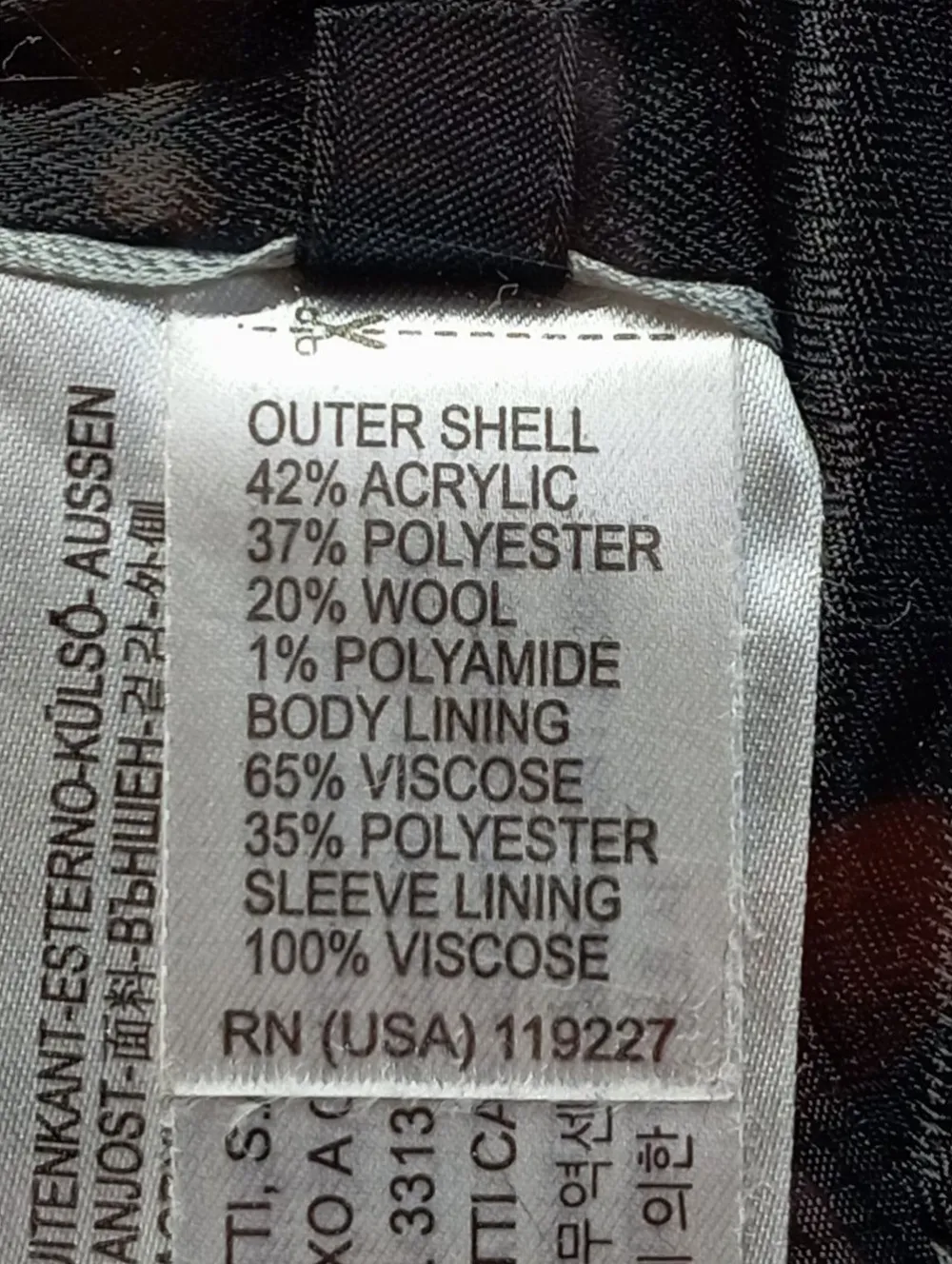 Strickbekleidung>Massimo Dutti Strickjacke Größe 36 hellgrauschwarz