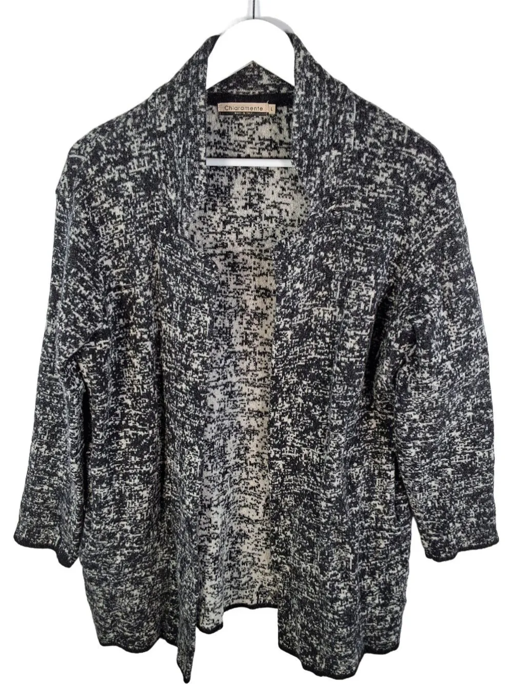 Strickbekleidung> Strickjacke Größe 42 grau