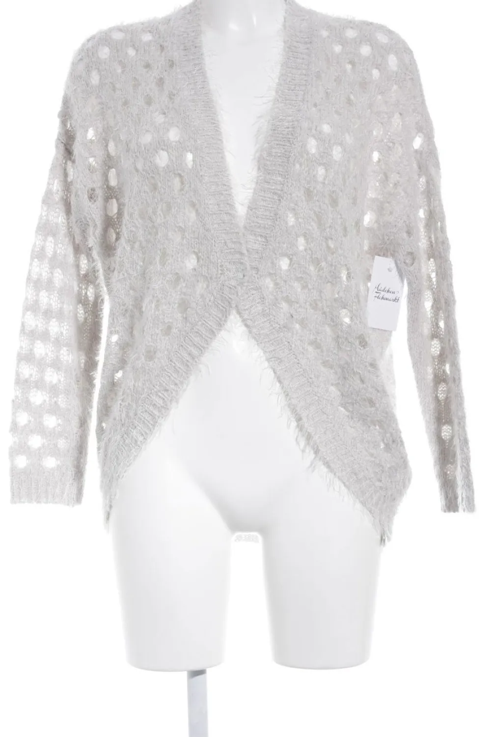 Strickbekleidung>Monari Strickjacke Größe 36 hellgrau