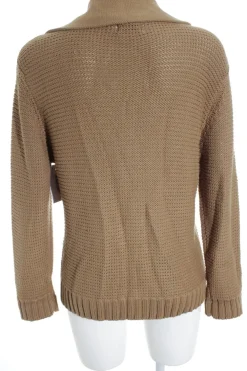 Strickbekleidung>Fabiani Strickjacke Größe 38 camelwollweiß