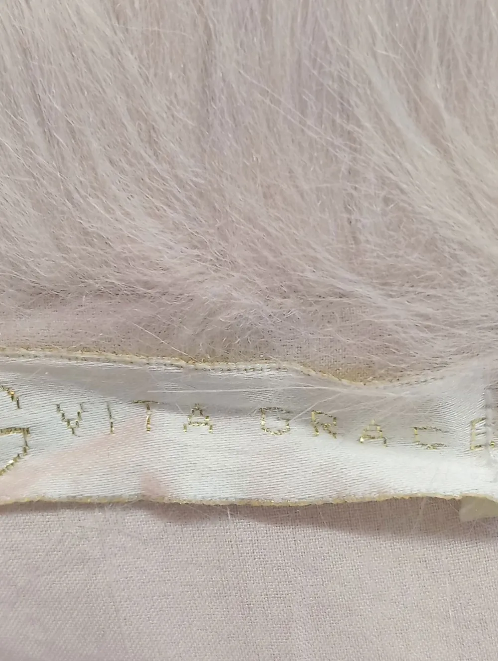 Strickbekleidung>Vita grace Strickjacke Größe 38 cremewollweiß