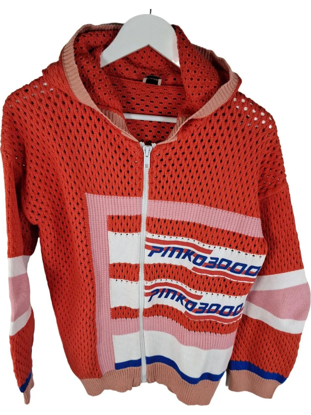 Strickbekleidung>Pinko Strickjacke Größe 38 rot