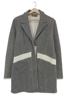 Strickbekleidung>Brigitte Bu00fcge Strickjacke Größe 44 hellgrau