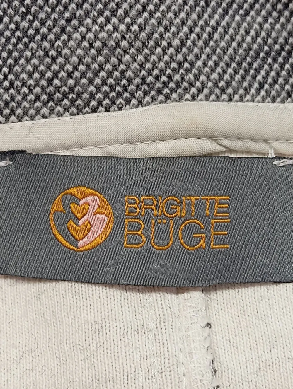Strickbekleidung>Brigitte Bu00fcge Strickjacke Größe 44 hellgrau