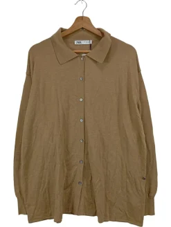 Strickbekleidung> Strickjacke Größe 40 braun