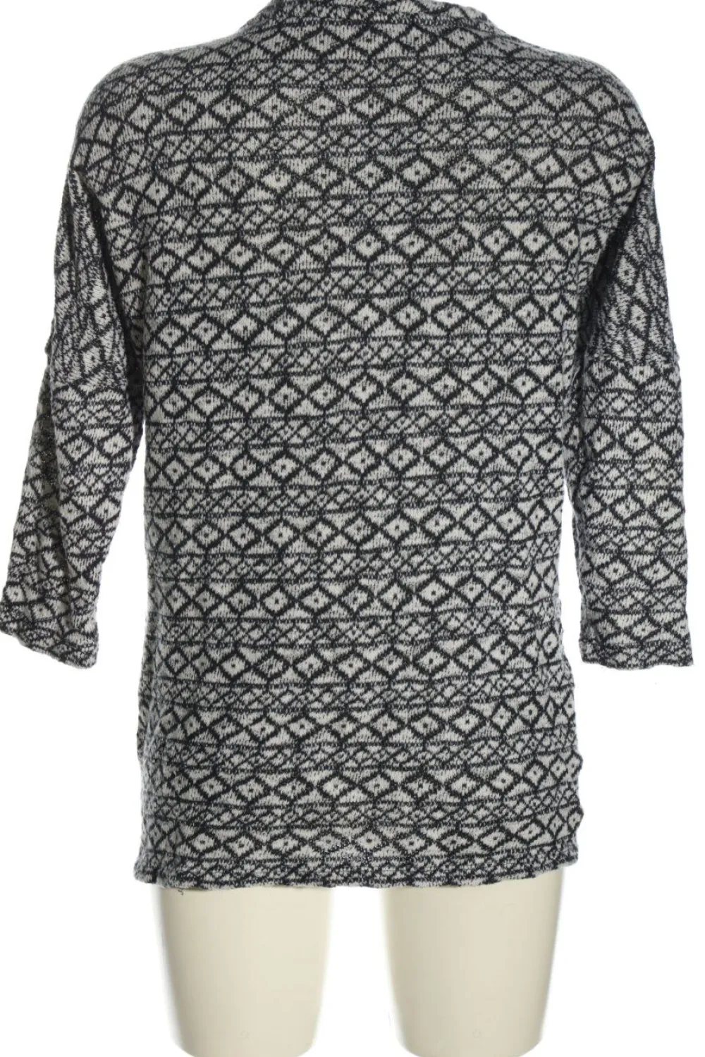 Strickbekleidung>Pieces Strickjacke Größe 36 schwarzweiß