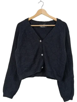 Strickbekleidung>Pieces Strickjacke Größe 36 schwarz