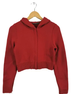 Strickbekleidung>Heldmann Strickjacke Größe 36 rot