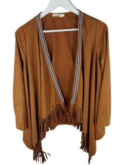 Strickbekleidung> Strickjacke Größe 40 braun