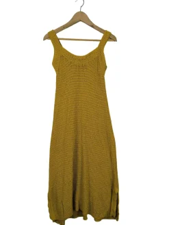 Kleider>Zara Knit Strickkleid Größe 36 hellorange