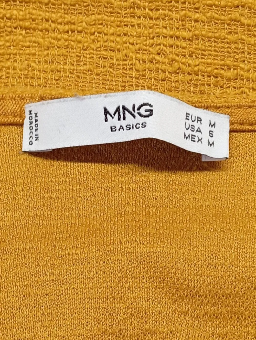 Kleider>MNG Strickkleid Größe 38 hellorange