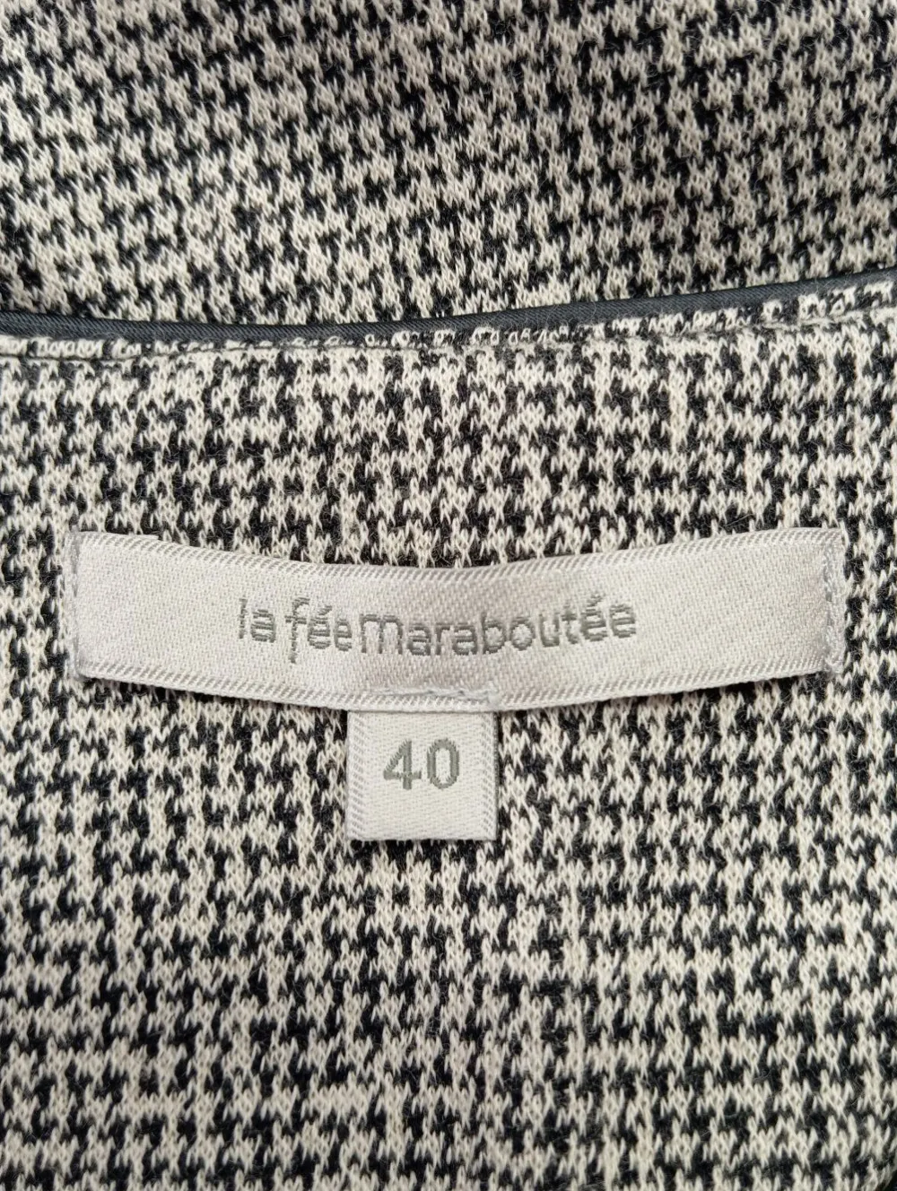 Kleider>La Fu00e9e Strickkleid Größe 40 hellgrau