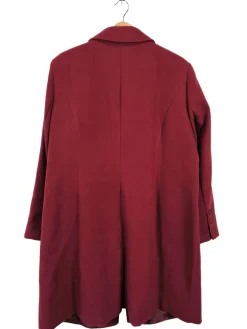 Strickbekleidung>Couture Line Strickmantel Größe 48 rot