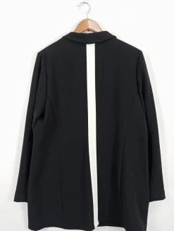 Strickbekleidung>Opus Strickmantel Größe 42 schwarzweiß