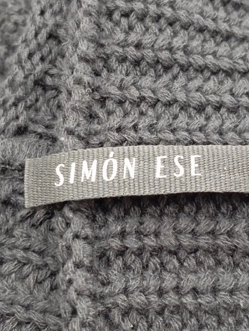 Mützen>Simu00f3n Ese Strickmütze schwarz