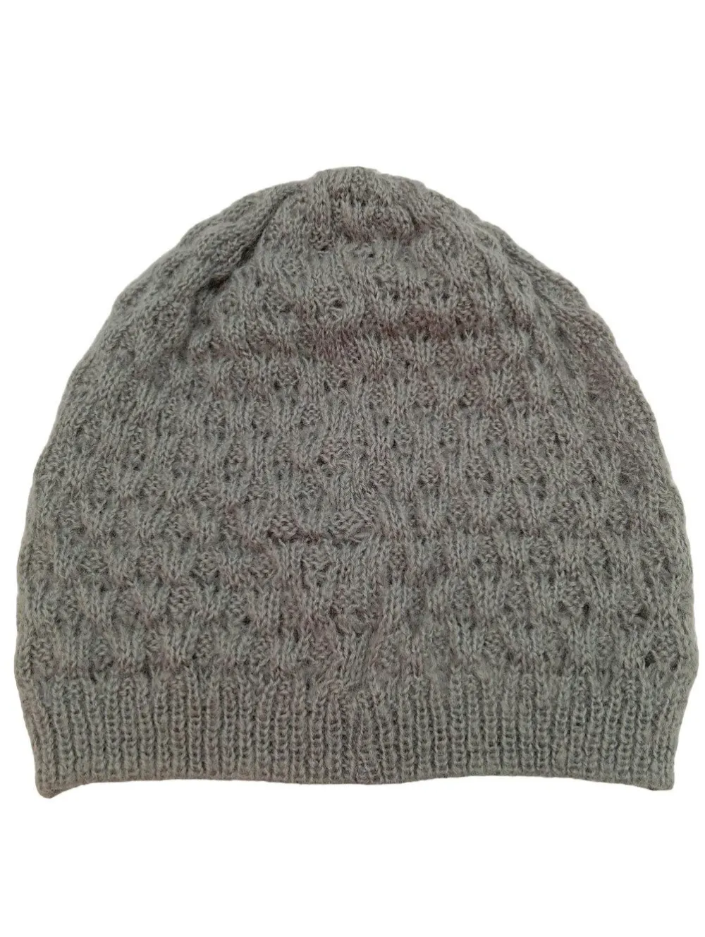 Mützen>Diesel Strickmütze hellgrau