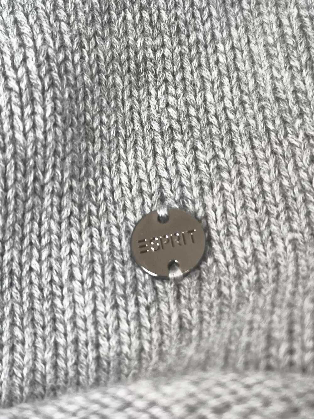 Mützen>Esprit Strickmütze hellgrau