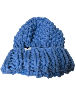 Mützen>MUMS Strickmütze blau