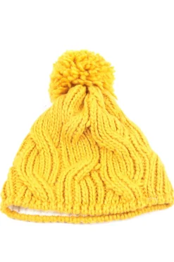 Mützen>Gebeana Strickmütze blassgelb