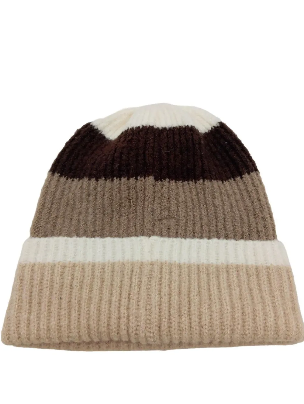 Mützen>Franco Callegari Strickmütze cremebraun