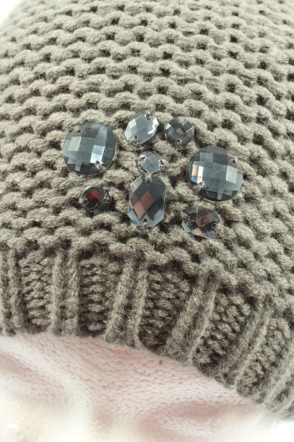 Mützen>TCM Strickmütze Größe 55 khaki