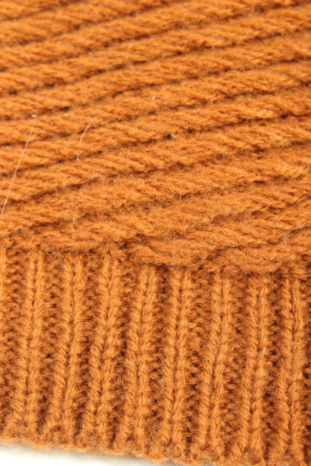 Mützen>Even&Odd Strickmütze Größe 52 cognac