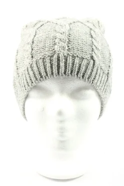 Mützen>raffaello bettini Strickmütze Größe 52 hellgrau