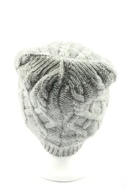 Mützen>raffaello bettini Strickmütze Größe 52 hellgrau