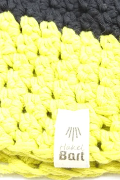 Mützen> Strickmütze Größe 57 blassgelbschwarz