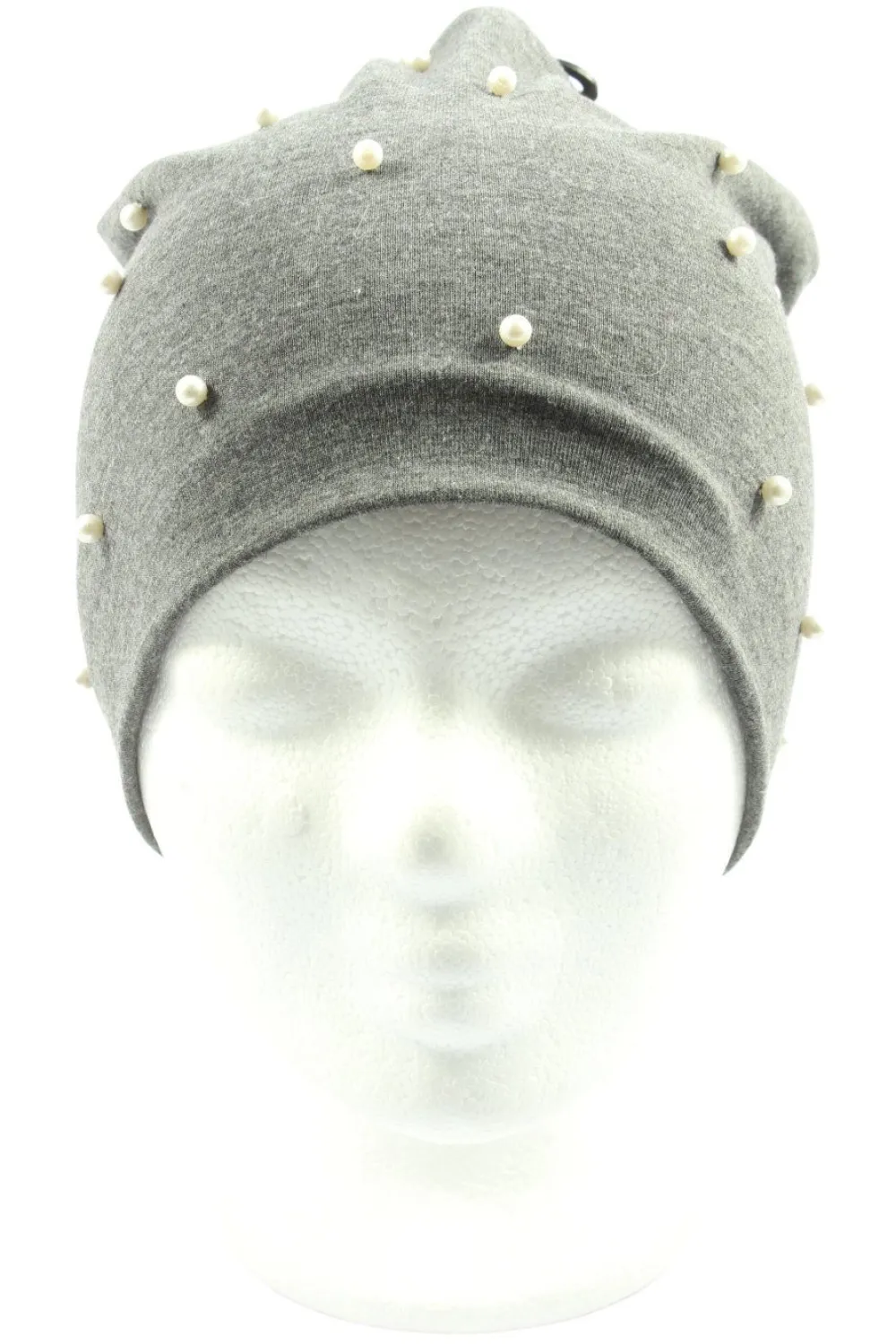 Mützen>Kik Strickmütze Größe 56 hellgrau
