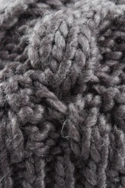 Mützen>Modena Strickmütze Größe 60 hellgrau