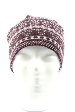 Mützen>TCM Strickmütze Größe 53 braunweiß