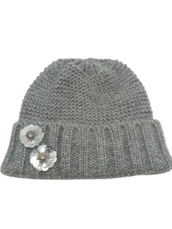 Mützen>Bonita Strickmütze Größe 62 hellgrau