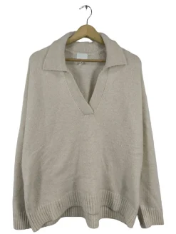 Pullover>H&M Strickpullover Größe 38 wollweiß