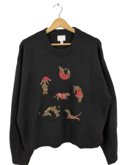 Pullover>H&M Strickpullover Größe 38 schwarz