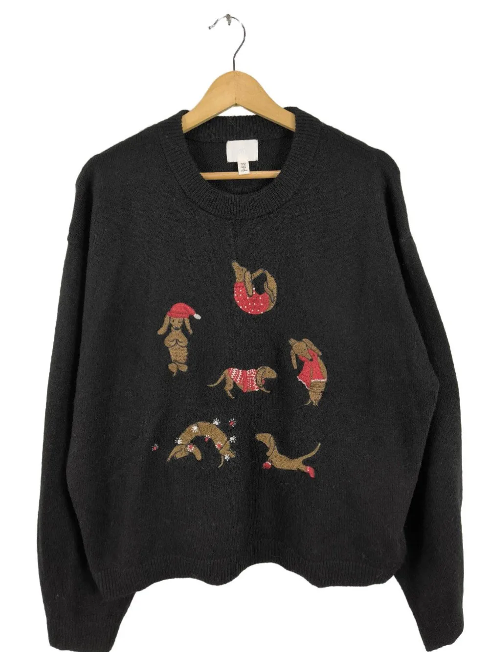 Pullover>H&M Strickpullover Größe 38 schwarz