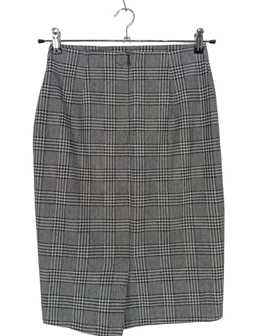 Röcke>Mango Strickrock Größe 38 hellgrau