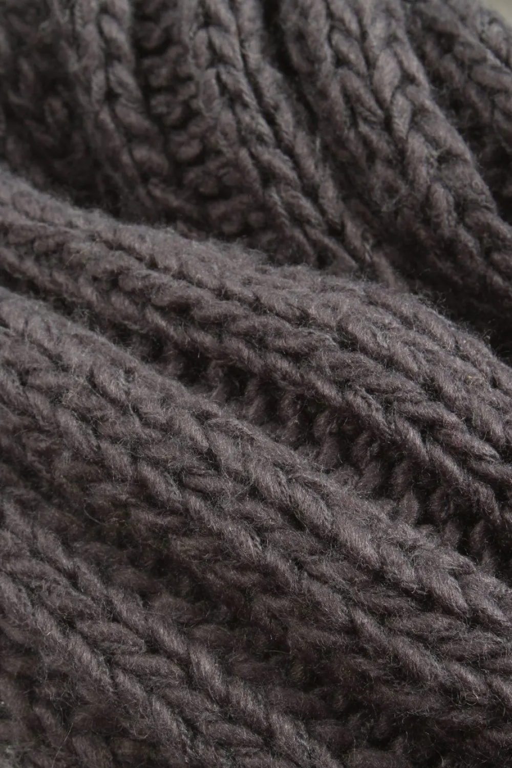 Schals>Vila Strickschal schwarz