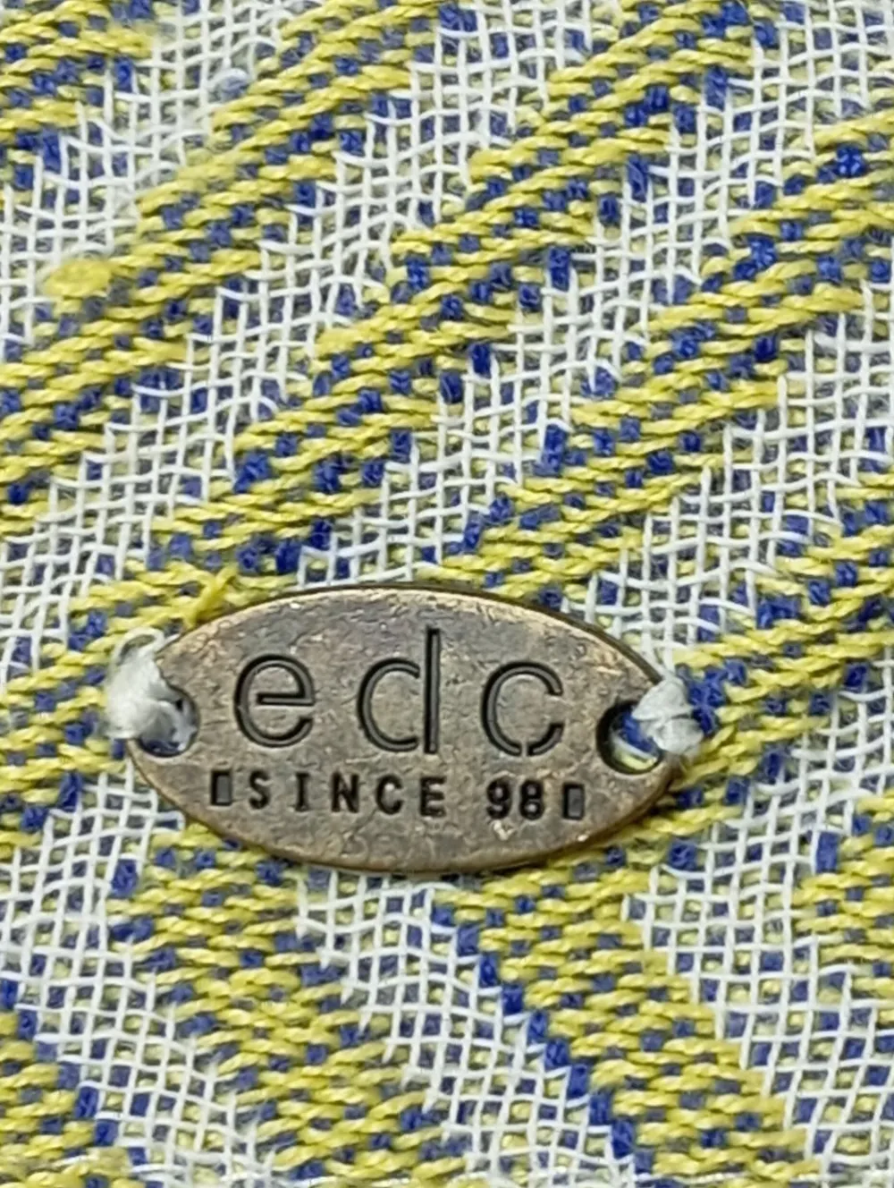 Schals>edc Strickschal blau