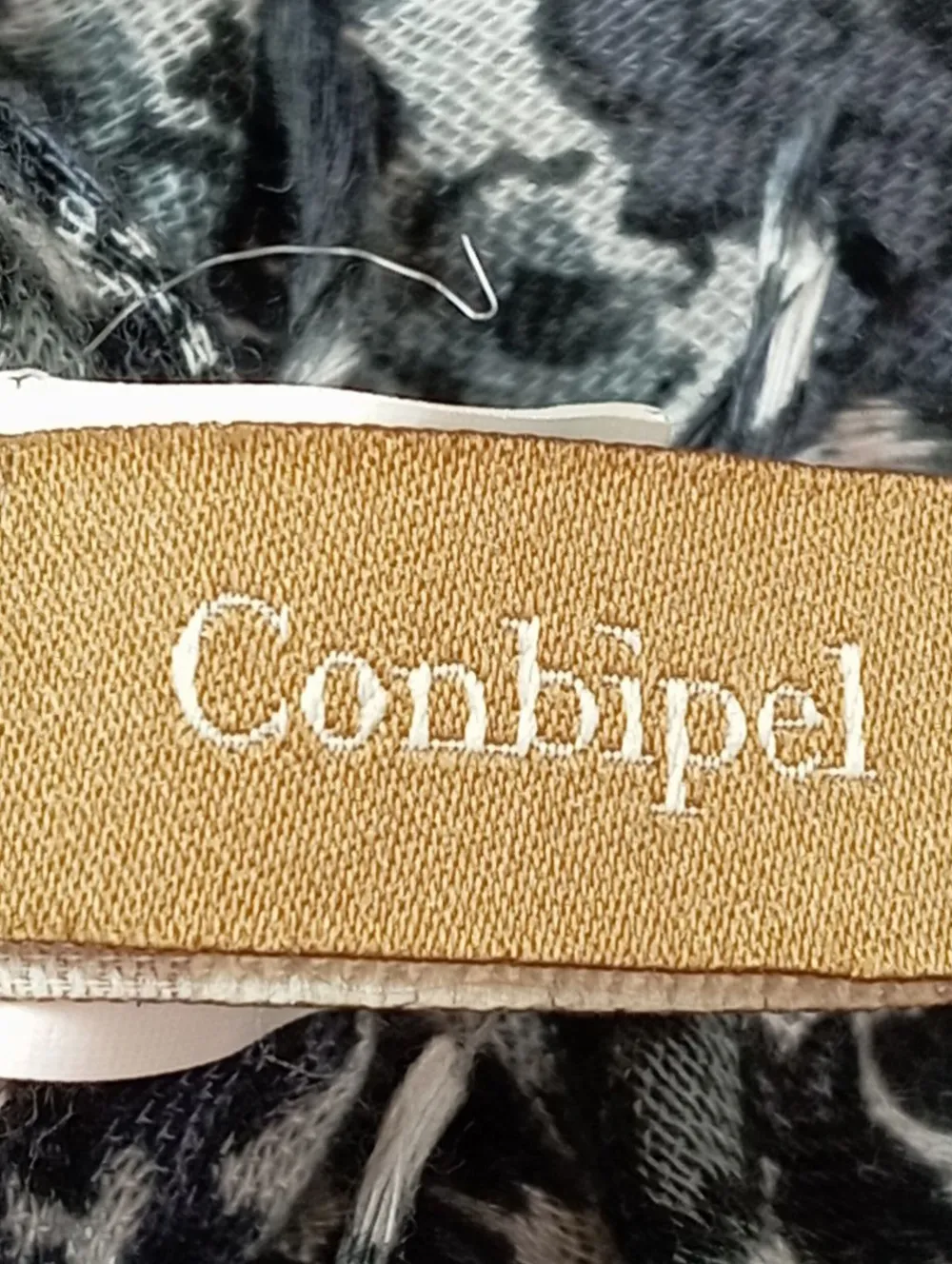 Schals>conbipel Strickschal hellgrau