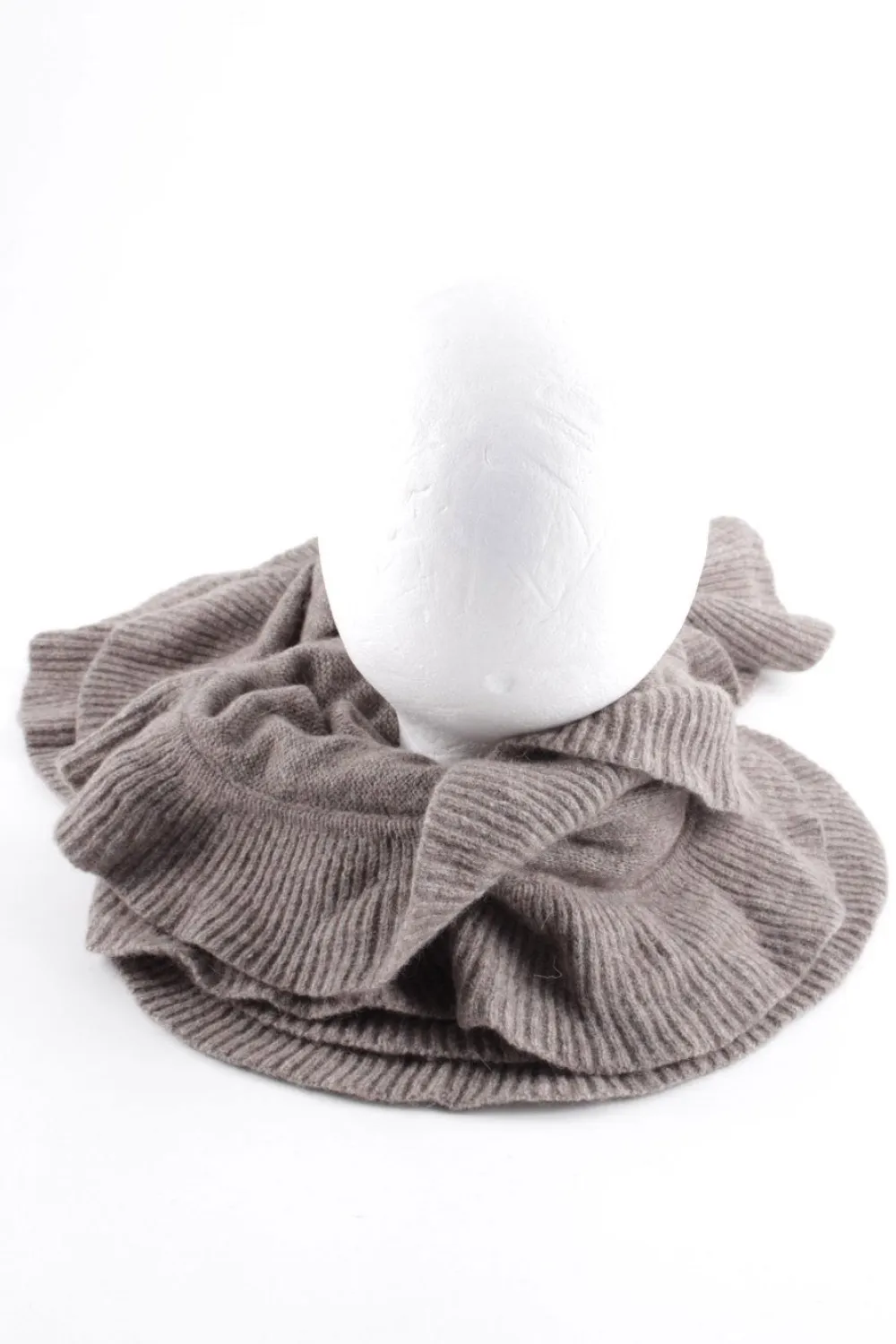 Schals>H&M Strickschal graubraun