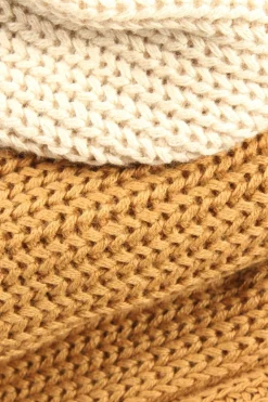 Schals>s.Oliver Strickschal sandbrauncreme