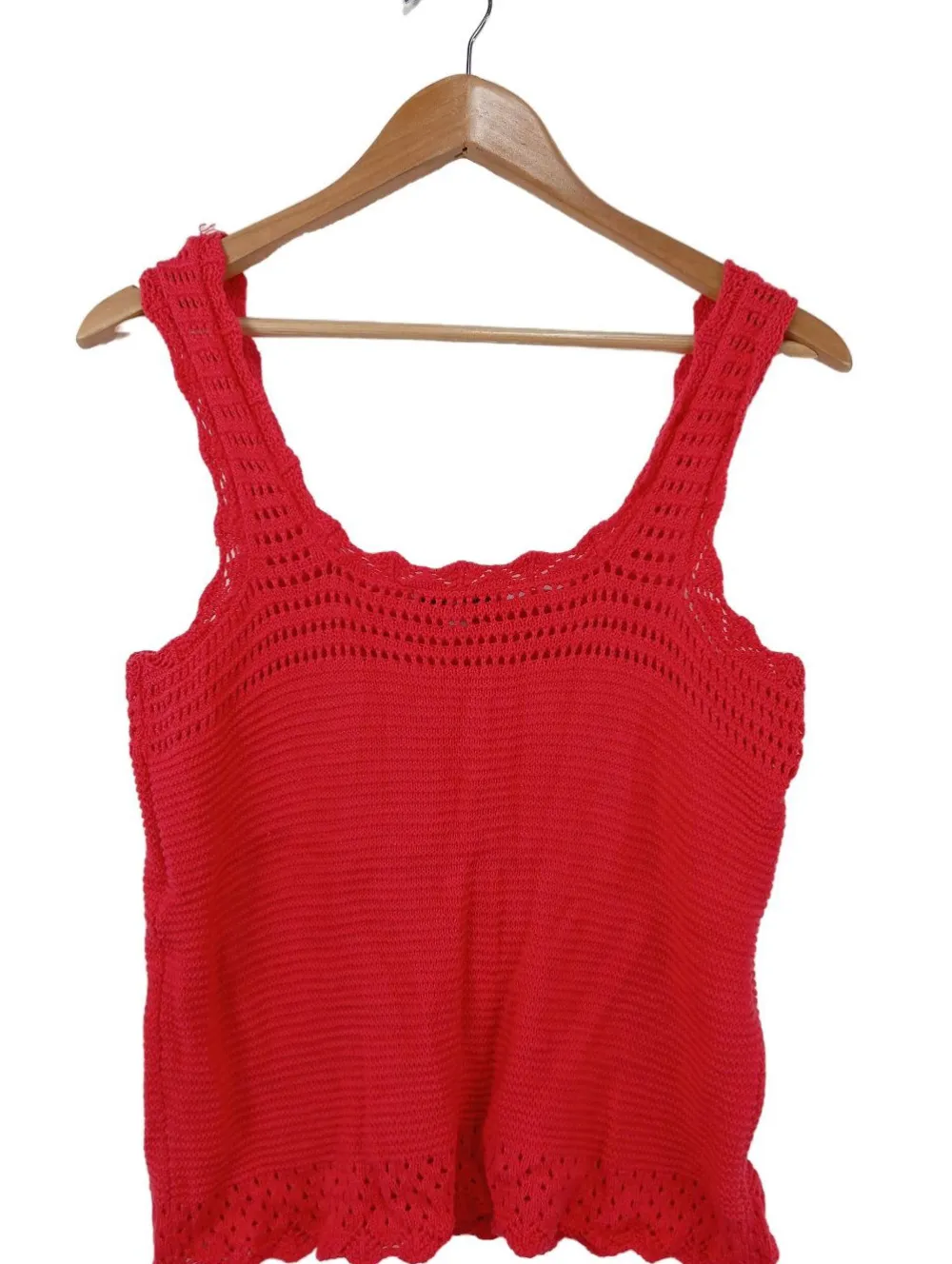 Tops>Free assembly Stricktop Größe 36 rot