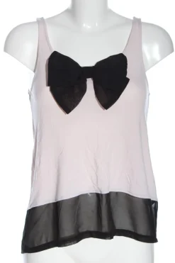 Tops>H&M Divided Stricktop Größe 36 pinkschwarz