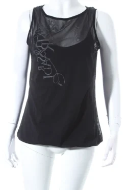 Tops>Trussardi Stricktop Größe 34 schwarz