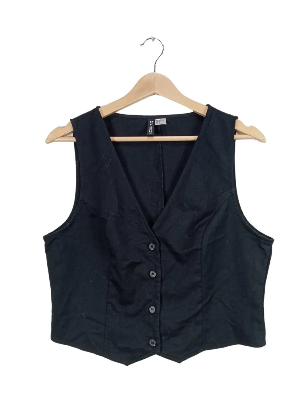 Westen>H&M Strickweste Größe 38 schwarz