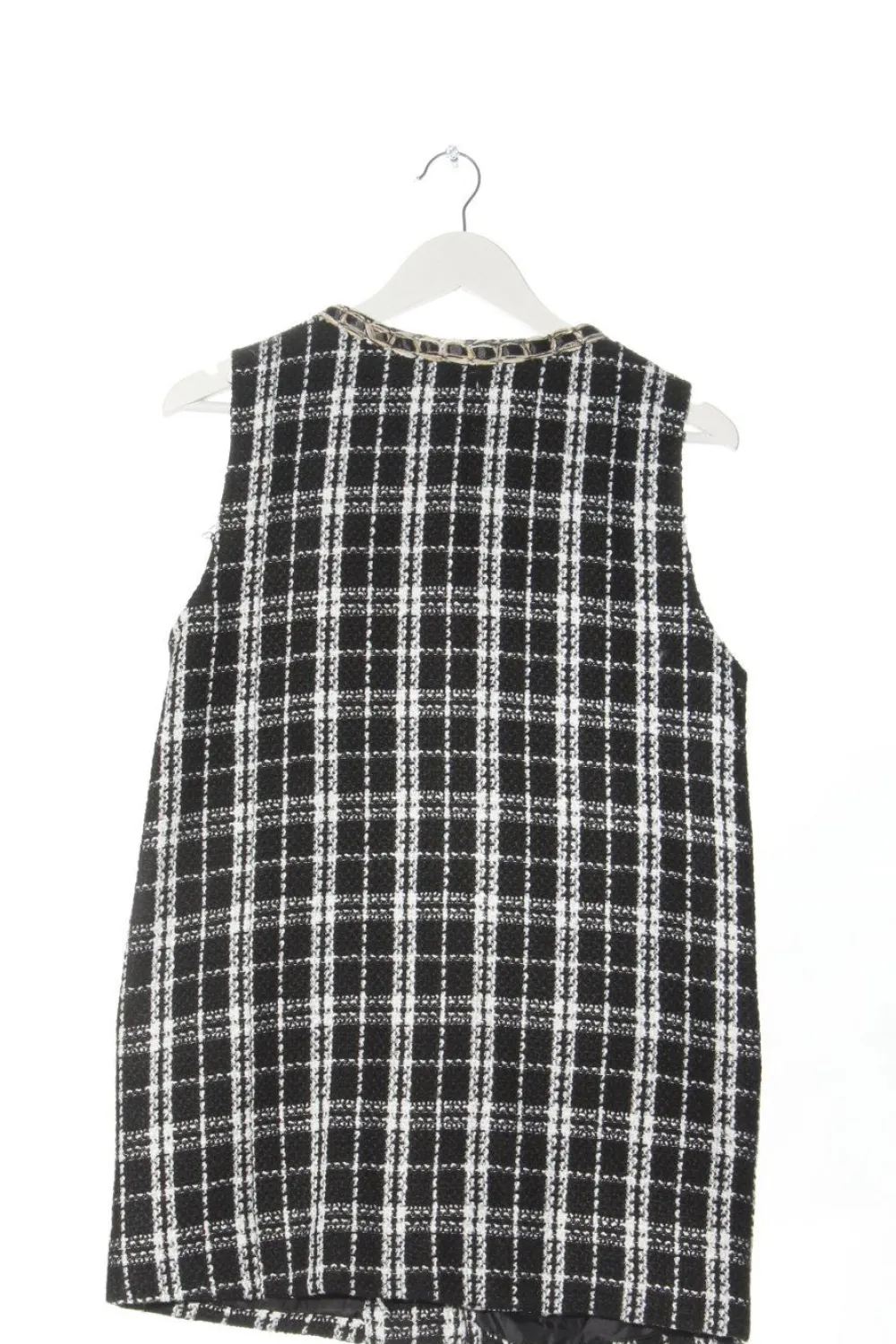 Westen>polin et moi Strickweste Größe 36 schwarzweiß