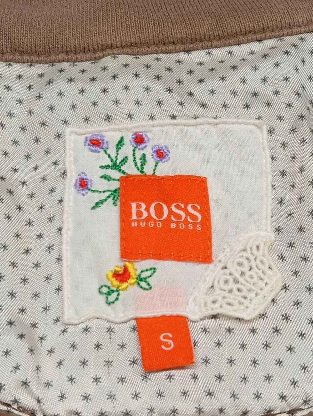Westen>Hugo Boss Strickweste Größe 36 braun