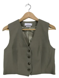 Westen>Reserved Strickweste Größe 36 khaki