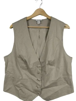 Westen>Bonprix Strickweste Größe 46 wollweiß